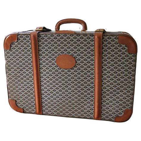 goyard bag suitcase|Goyard luggage trunk.